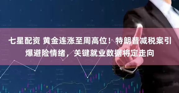 七星配资 黄金连涨至周高位！特朗普减税案引爆避险情绪，关键就业数据将定走向